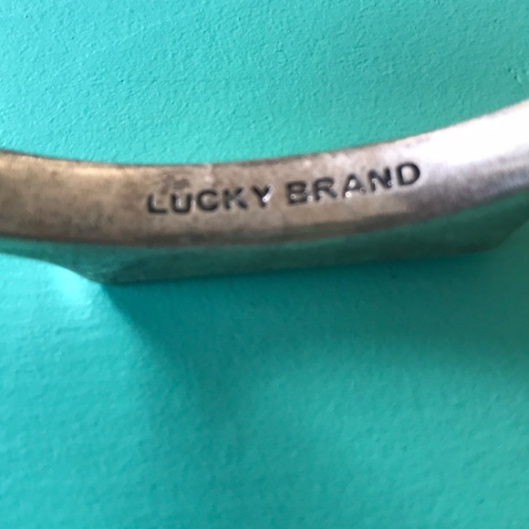 Lucky Brand bracelet cuff with rose design - Picture 6 of 7